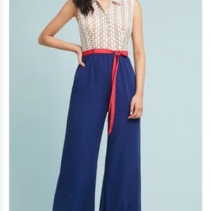 Anthropologie by Tracy Reese Jumpsuit with Wide-Leg